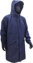 C-Line Regenjas - Marine Blauw - Tussenjas- Jas - Waterdichte Jas Dames en Heren - Unisex - 10.000 mm - Gaasvoering - Maat XL
