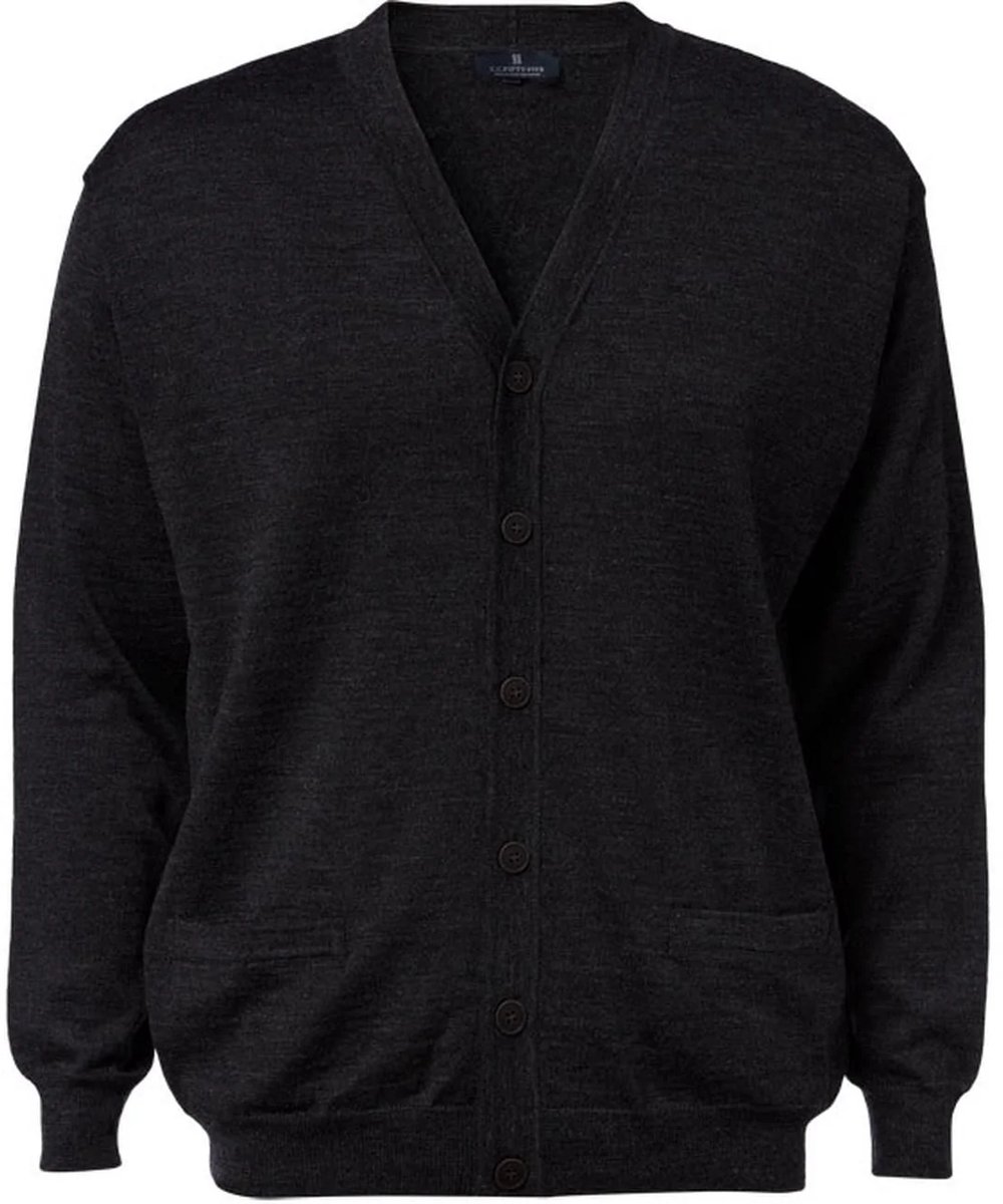 CC55 heren cardigan vest werkvest outdoorvest netjes vest | maat 56