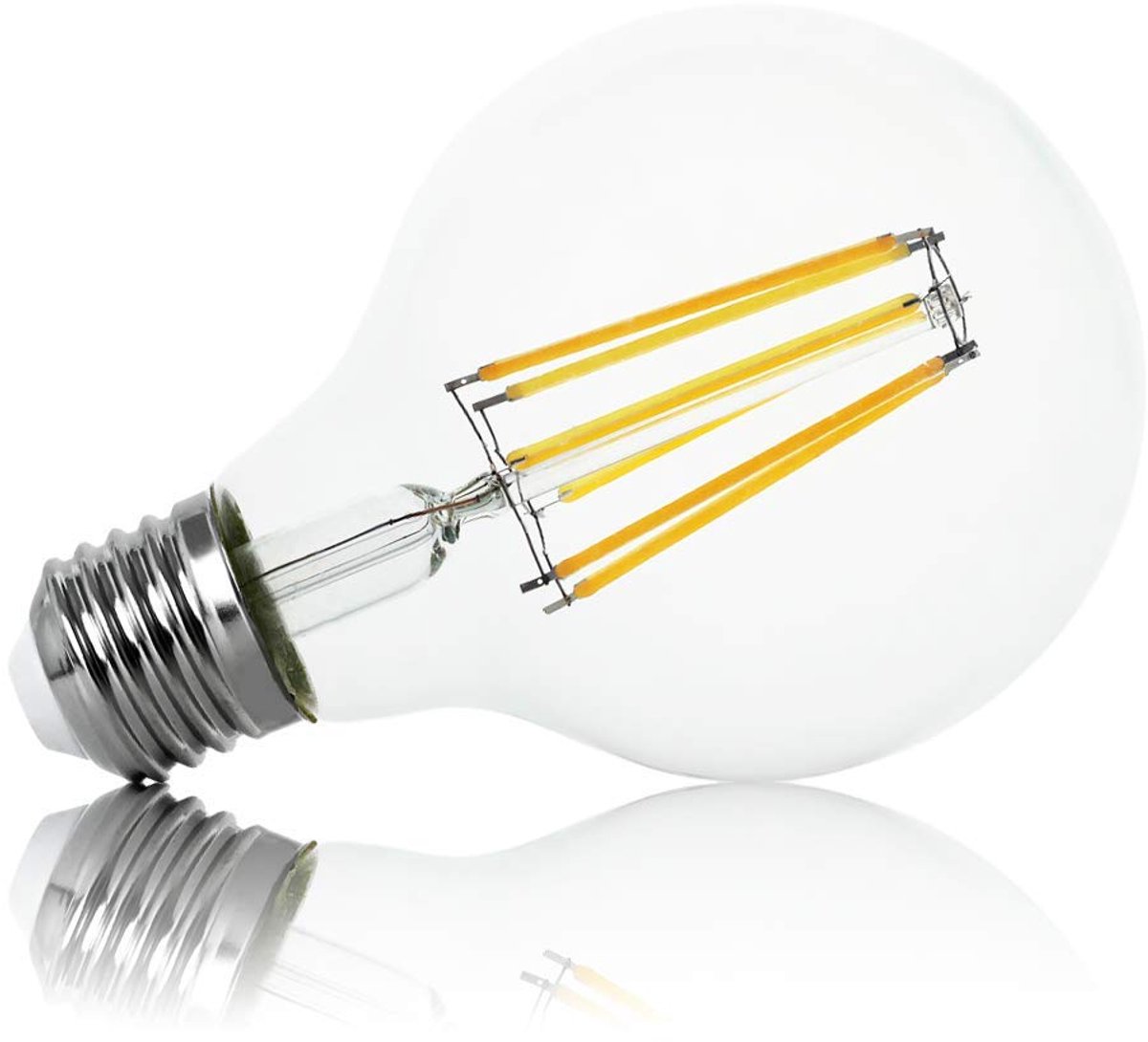 Kwazar Luminaire filament LED-lamp 12W lamp Edison E27 gloeilamp warmwit lamp G80 verlichting 1200 lm