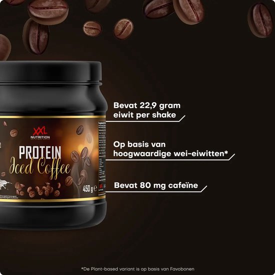 XXL Nutrition - Protein Iced Coffee - Koffie - Whey Ijskoffie - 450 g van XXL Nutrition — afbeelding 3