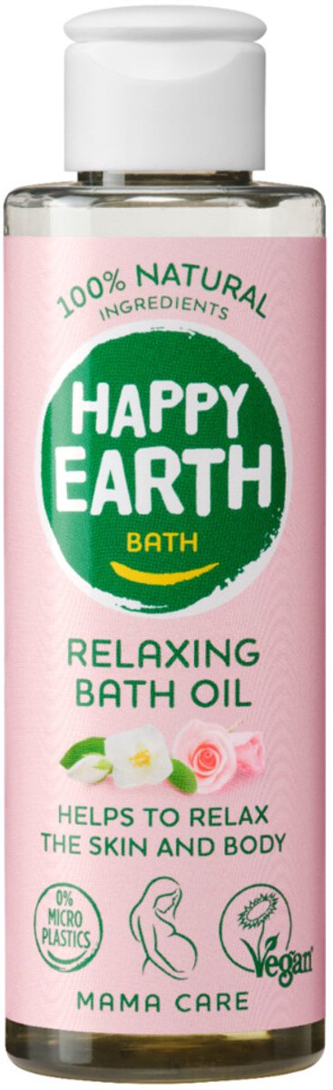Happy Earth 100% Natuurlijke Mama Care Relaxing Badolie - 150 ml
