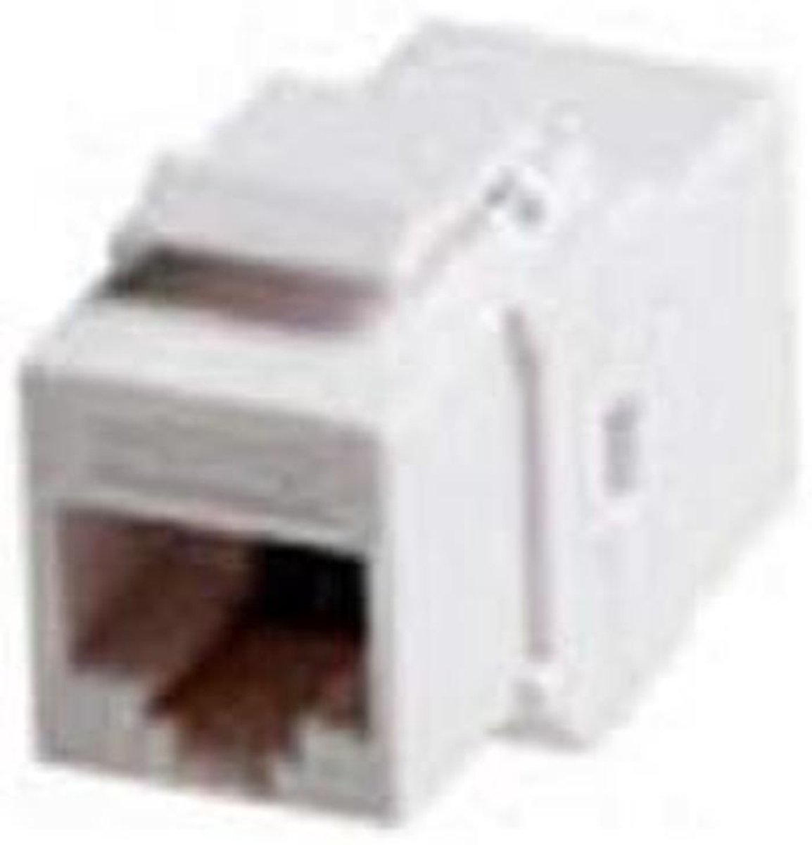 Keystone Koppelstuk - RJ45 Verloop - Netwerk Kabel - Ongeschermd - Cat5e - Wit