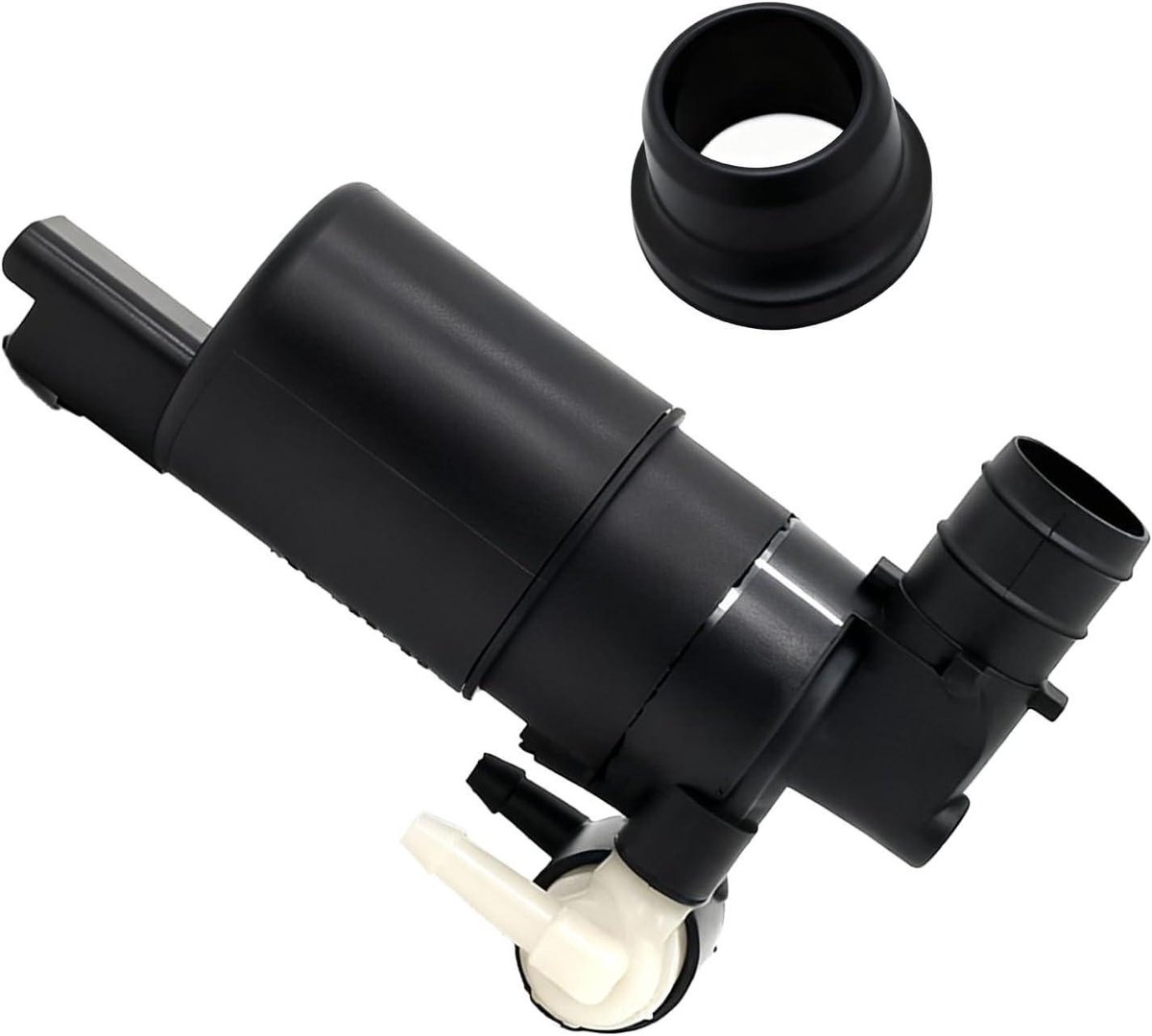 Ruitensproeipomp - Waswaterpomp Auto - Ruiten Reinigen - Geluidsarme Motor - 12 V - Zwart
