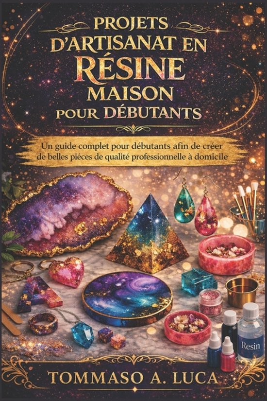 Projets d'Artisanat En Résine Maison Pour Débutants - cover