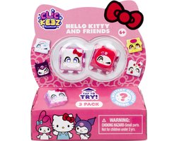 Product afbeelding van Clickeez Hello Kitty & Friends 3 Pack – Fidget – Verzamel ze allemaal! – Anti-Stress – Speelgoed – Toetsenbord Fidget – 30+ om te verzamelen!