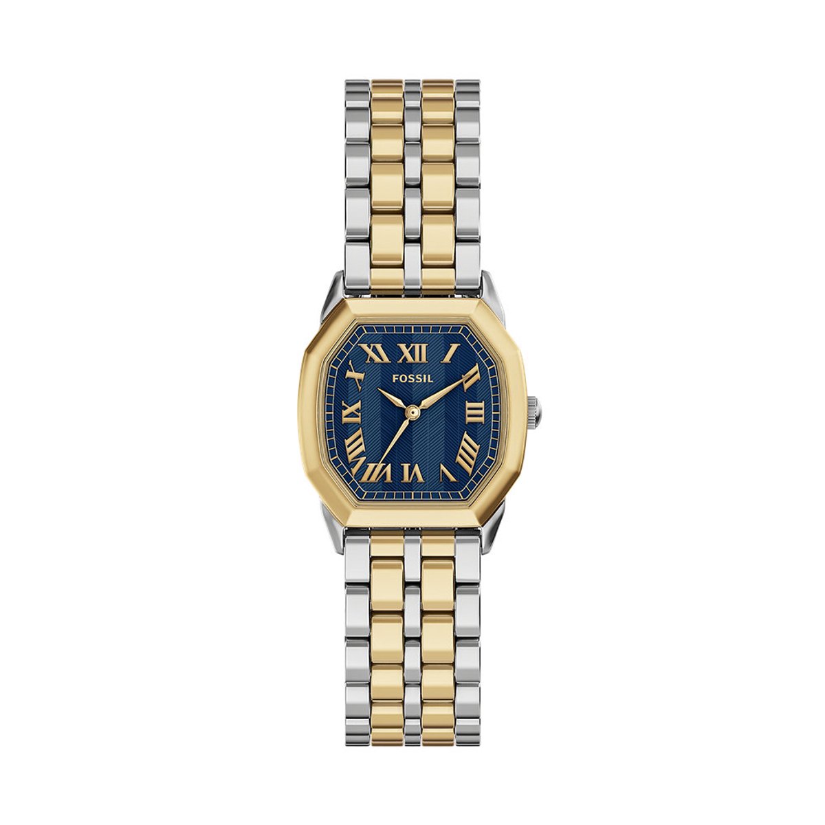 FOSSIL ES5480 Vrouwen Horloge 27 mm Goudkleurig-Zilverkleurig