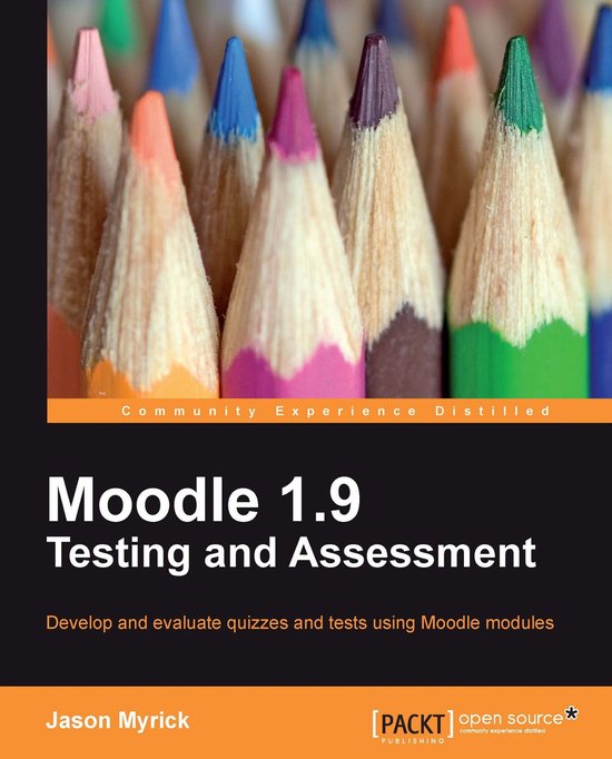 Moodle 1.9 Testing and Assessment - cover