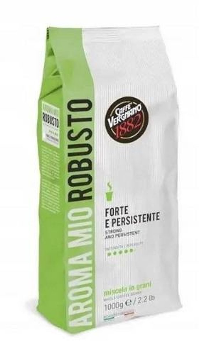 Caffe Vergnano 1882 Aroma Mio Robusto - Forte e Persistente - koffiebonen - 1kg