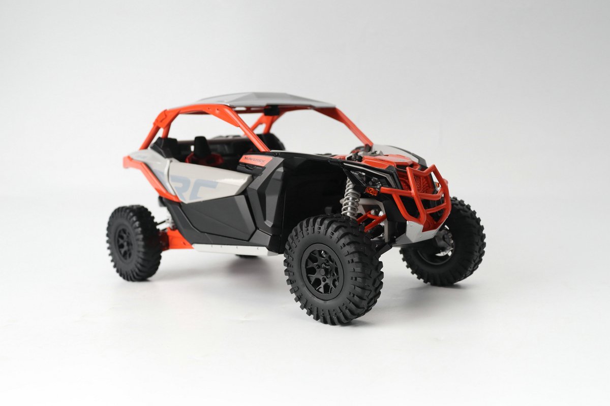Maverick X3 X RC Turbo RR - CanAm (BRP) - Diecast Masters - Schaalmodel 1:12 - Dessert Racer - Sport Buggy