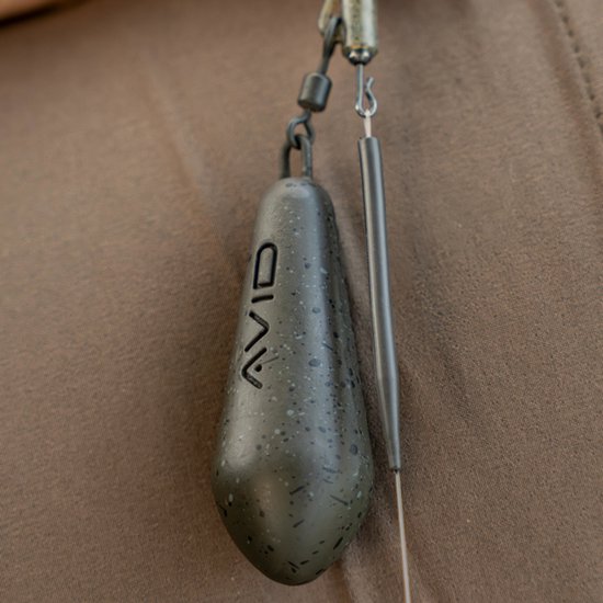 Avid Carp Outline Tungsten Anti-Tangle Sleeves 50mm - Lange Tungsten Sleeves voor QC Swivels van Avid Carp — afbeelding 2