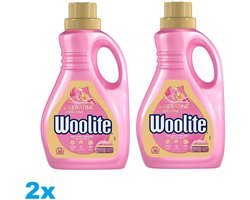 Woolite Wasmiddel Wol en Zijde met Keratine 30 wasbeurten 1,5 liter - Voordeelverpakking - 2 stuks