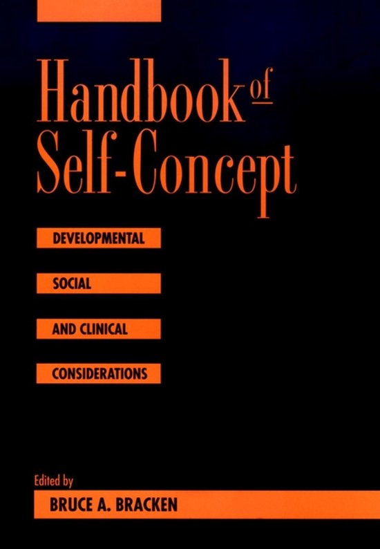 Handbook Of Self-Concept - cover