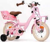 Cycloni Kinderfiets 12 Inch Meisjesfiets - Roze Fiets voor Kind met Zitje en Zijwieltjes - Meisjes Kleuterfiets voor Kinderen van 2, 3 & 4 Jaar