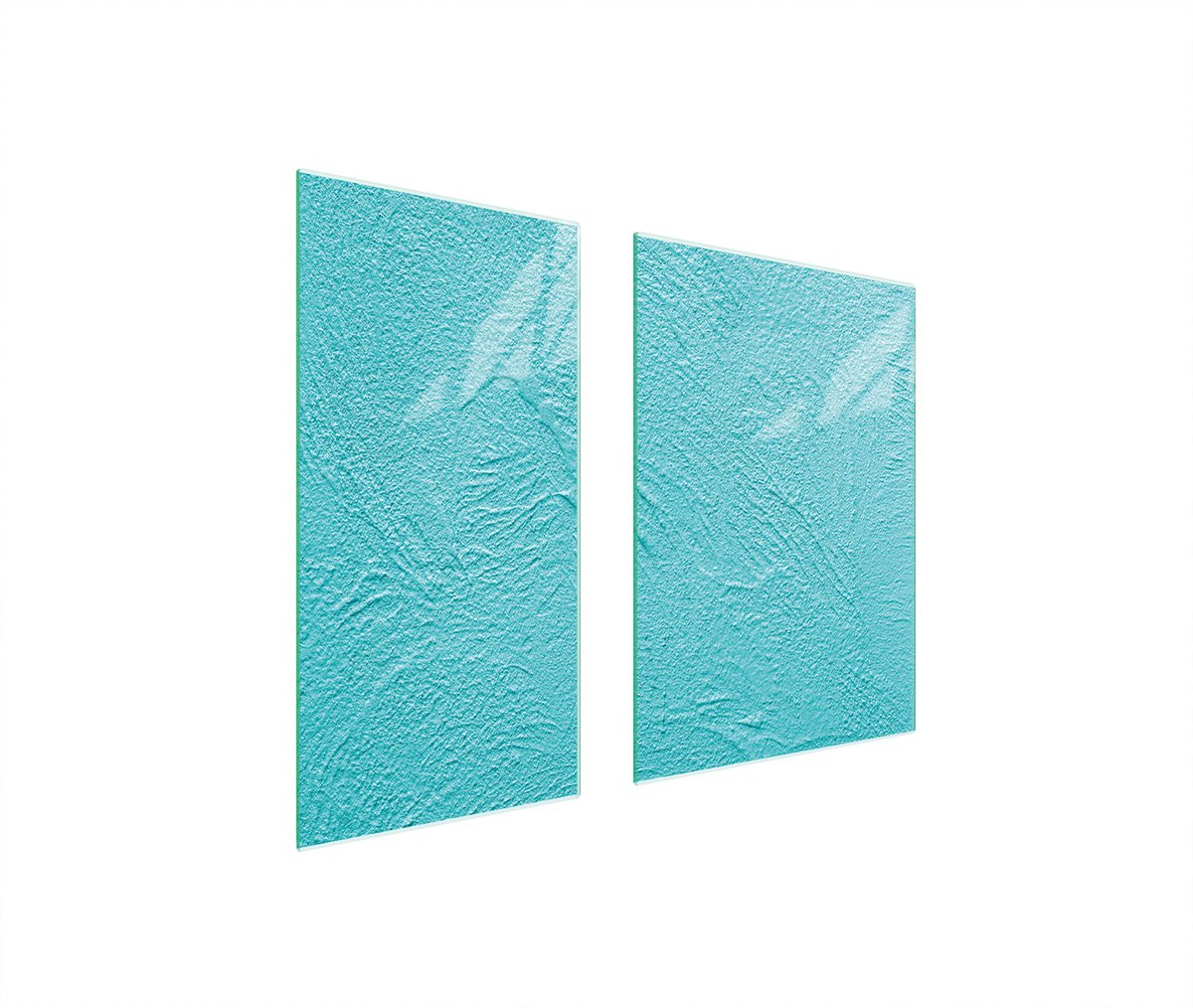 TMK ArtDeko Serie - Glazen Beschermplaat - 75x52 cm - Veilig - Multifunctioneel