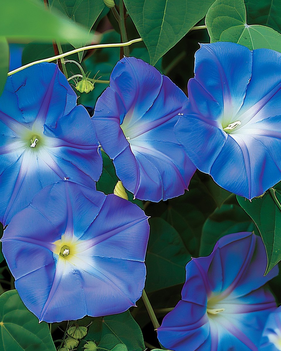 2 sets - Klimmende Winde Zaden Clark's Blue Eenjarig Klimplant 300 Cm