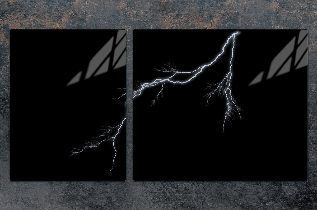 TMK ArtDeko Serie - Glas Snijplank - 100x52 cm - Storm Design - Veilige Bescherming