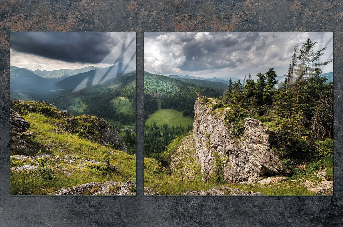 TMK ArtDeko Serie - Snijplank - Glas - Beschermplaat - 100x52