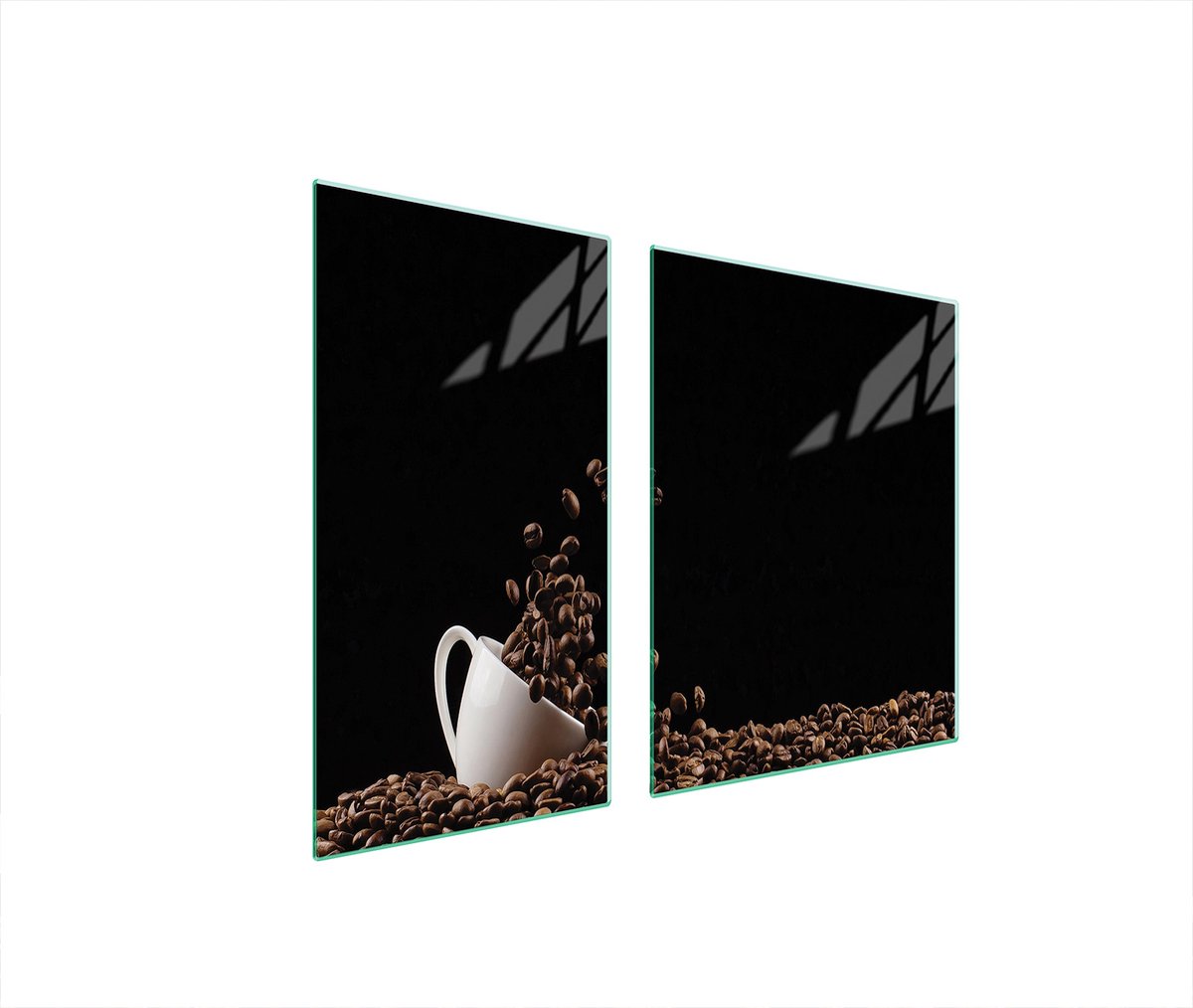 TMK ArtDeko - Snijplank - 90x52 cm - Beschermplaat - Koffiekleur