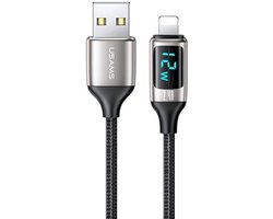 Usams US-SJ543 digitale oplader & data kabel 1.2m 480 Mbps