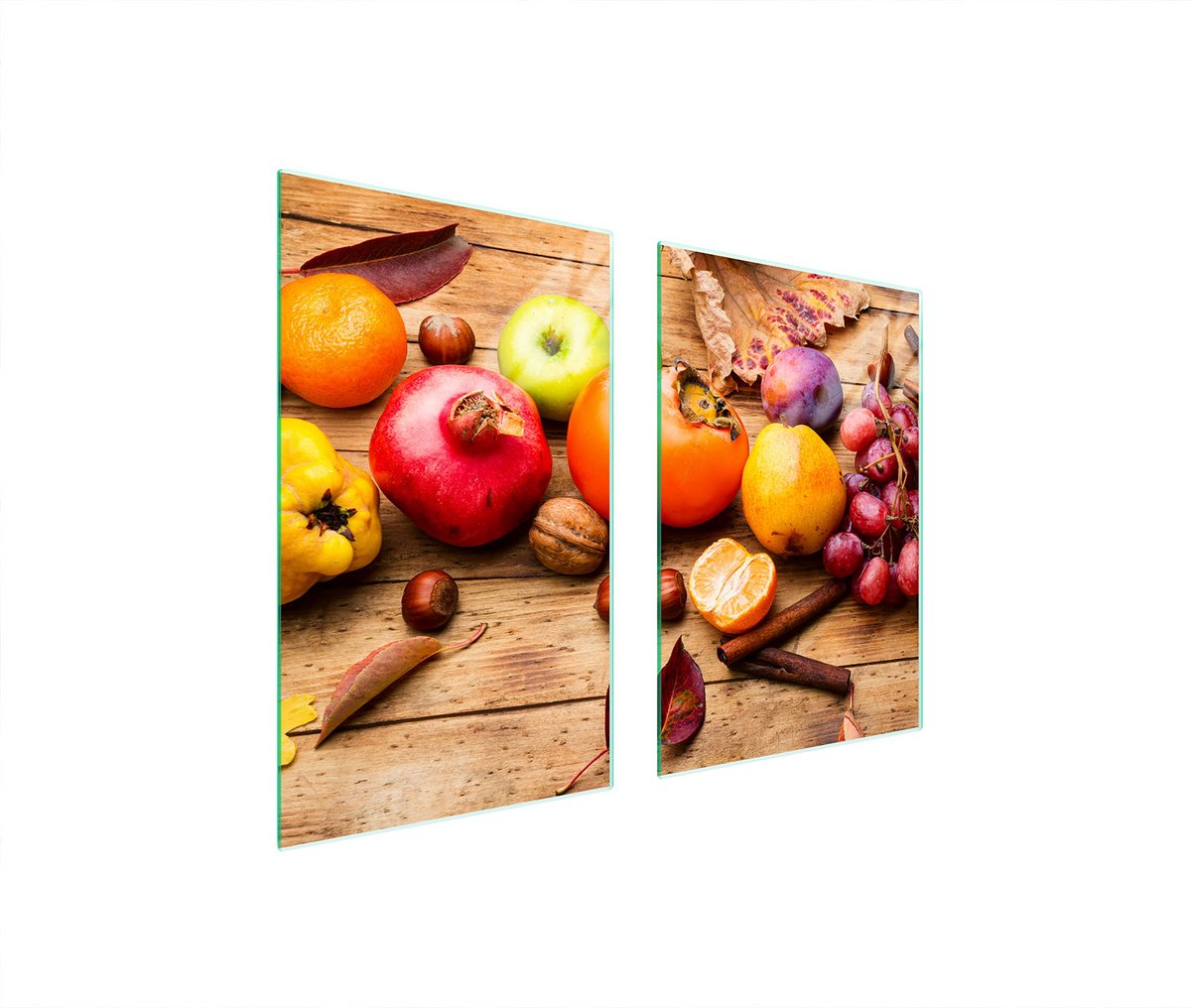 TMK ArtDeko - Snijplank Glas - 65x52 cm - Motief Owoce