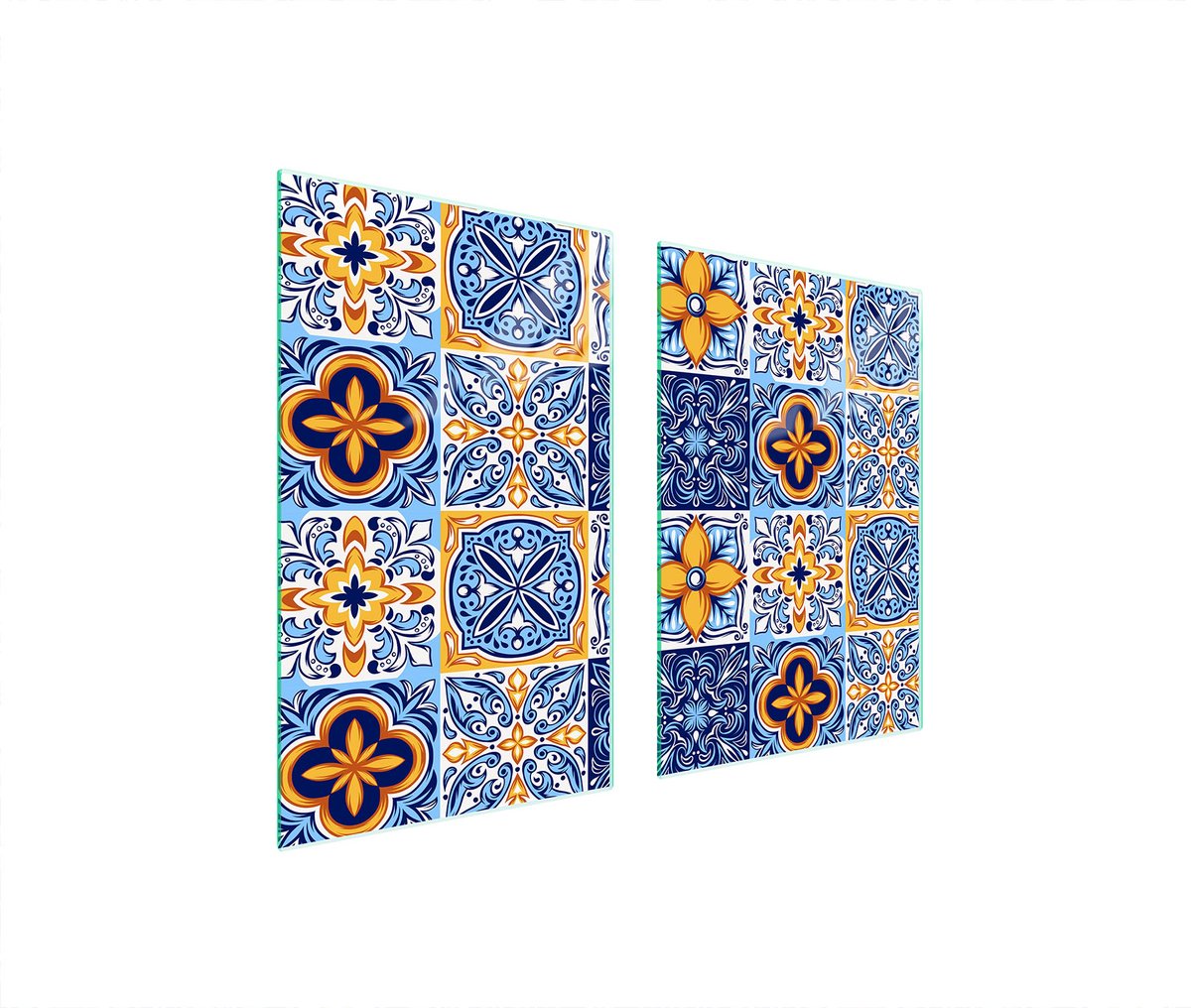 TMK ArtDeko - Snijplank - 65x52 cm - Glas - Mozaïek