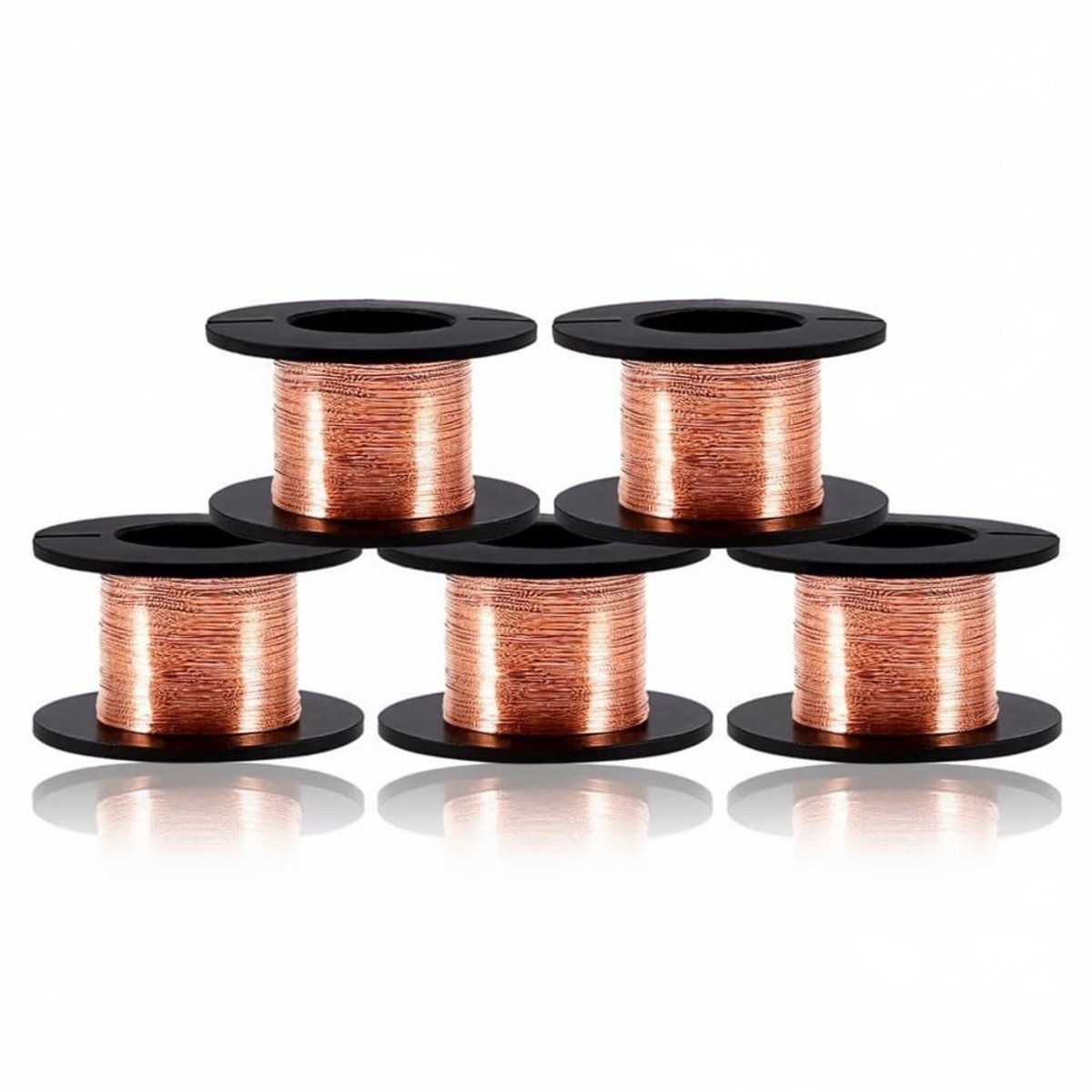 aladdien - 5pcs magnetische kabel - 0.1mm koper draad - Hoge geleiding - 12 meter - Professionele reparatie - Voor mobiele telefoons en laptops