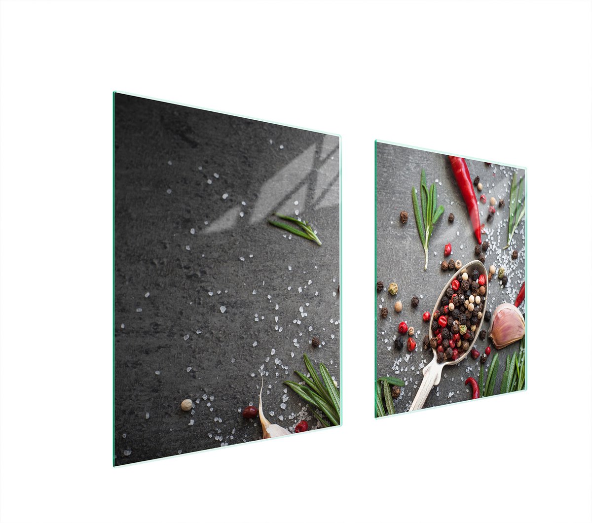 TMK ArtDeko - Panbeschermer - 85x52 cm - Glas - Przyprawy