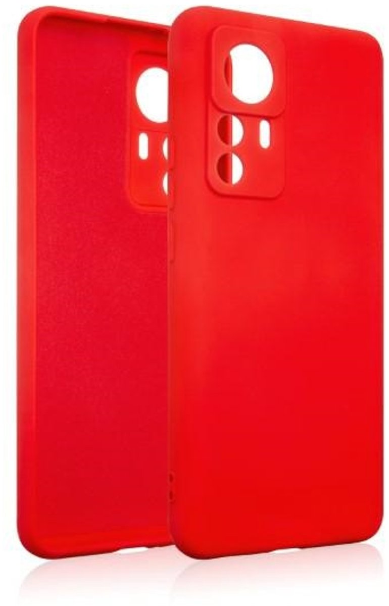 Beline Siliconen Hoesje Xiaomi 12T rood/rood