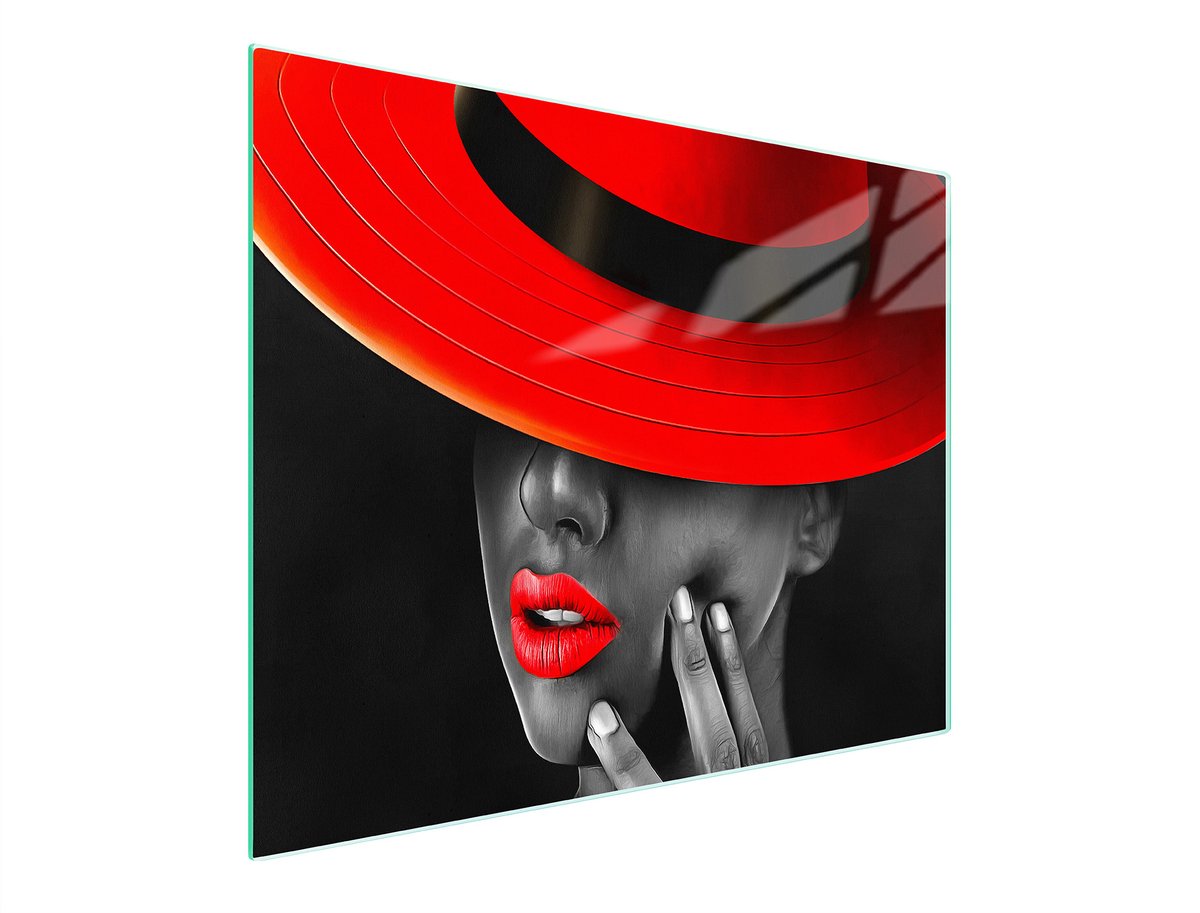 TMK ArtDeko - Snijplank - 52x30 cm - Hardglas - Antibacterieel