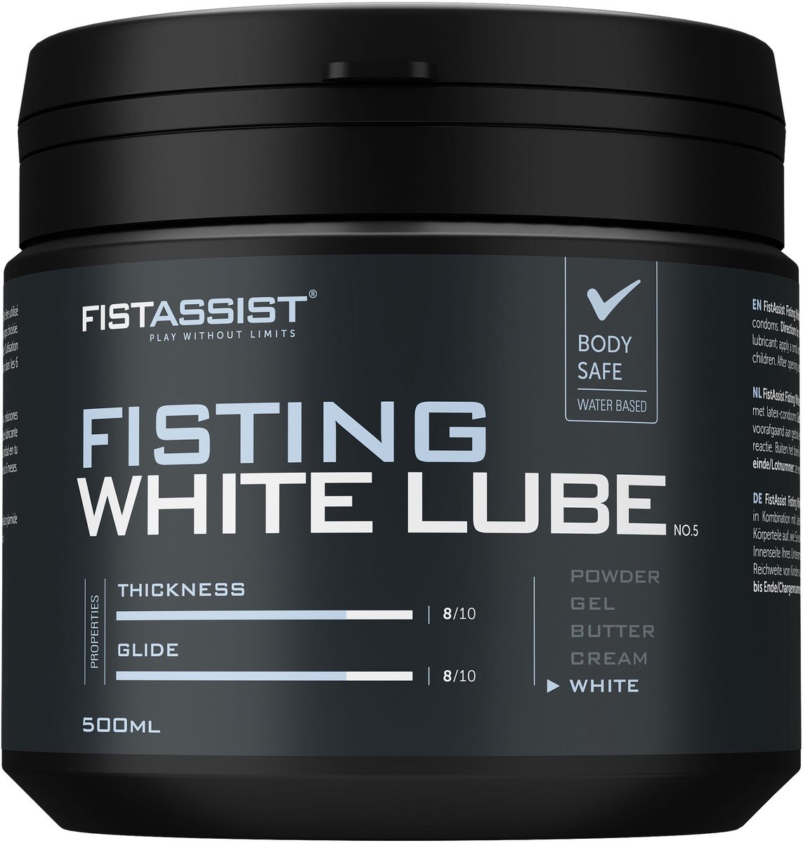 Fisting White Lube 500 ml