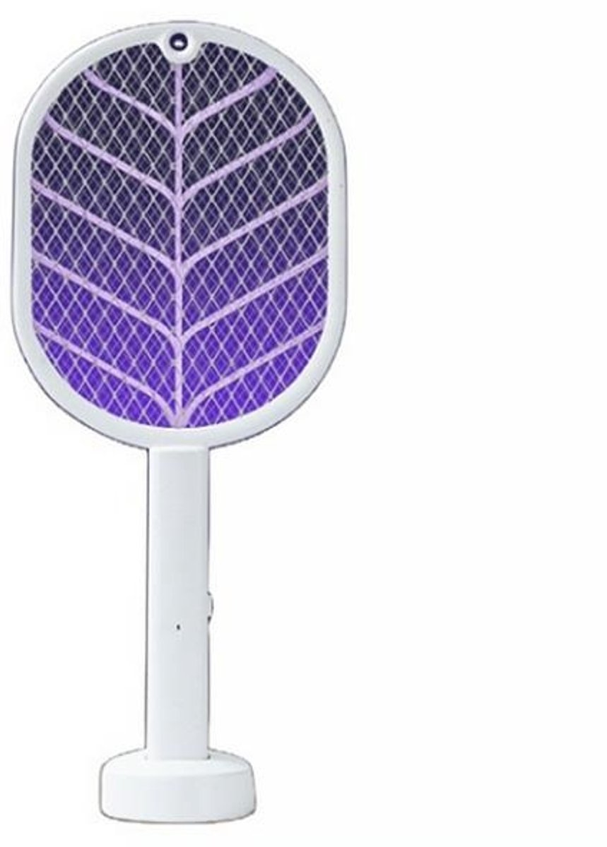 Beline - Elektrische Insectenraket - Wit - Ergonomisch - Oplaadbaar