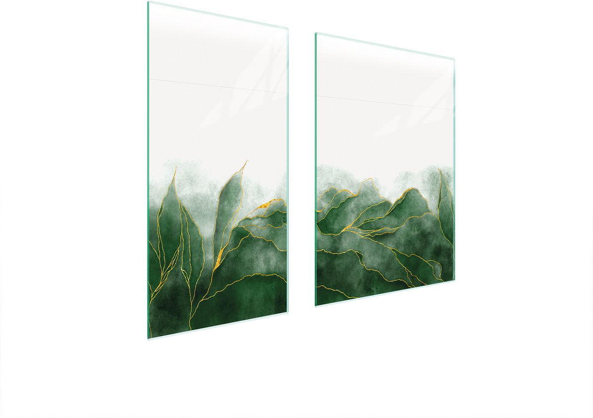 TMK ArtDeko - Snijplank - 75x52 cm - Hartglas - Modern Ontwerp