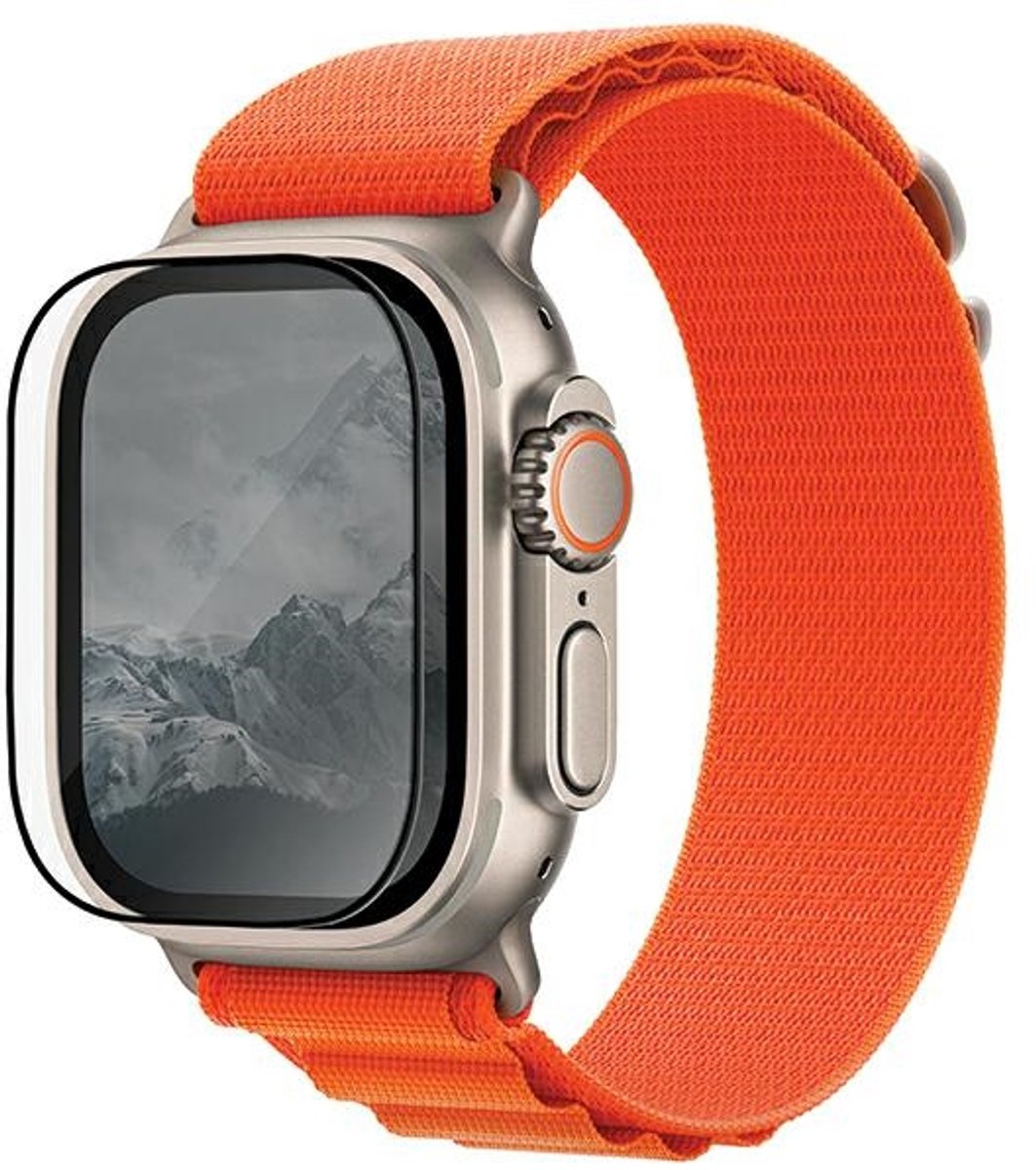 UNIQ - Optix - Vivid glas voor Apple Watch Ultra - 49 - mm - met - applicator