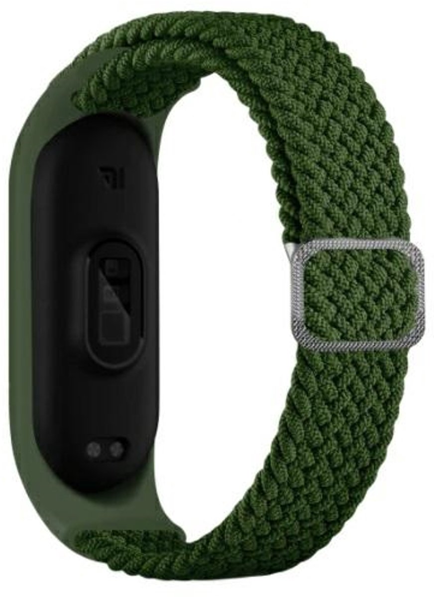Beline Textile Serie - Groen Band - Mi Band 7 - Stijlvol - Comfortabel