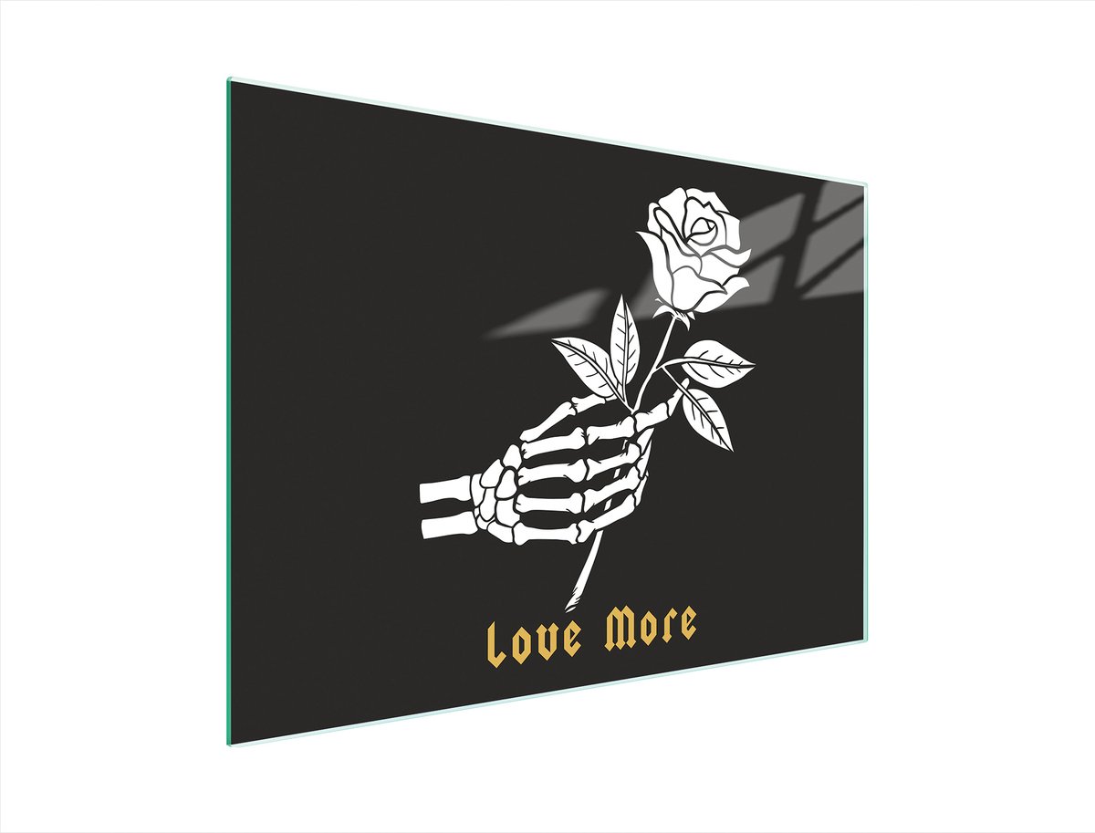 TMK ArtDeko - Snijplank - 40x30 cm - Roosdecor - Glashard