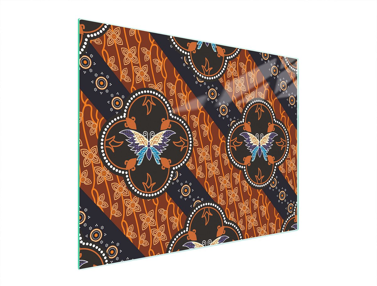 TMK ArtDeko - Snijplank - Glazen Beschermplaat - 52x40 cm - Schokbestendig
