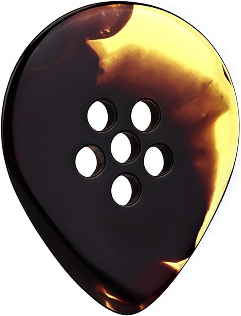 Gitaar Plectrums - Plectrums Gitaar - Gitaar Spelen - Handgemaakte Stijl - Extra Dik - Tortoise