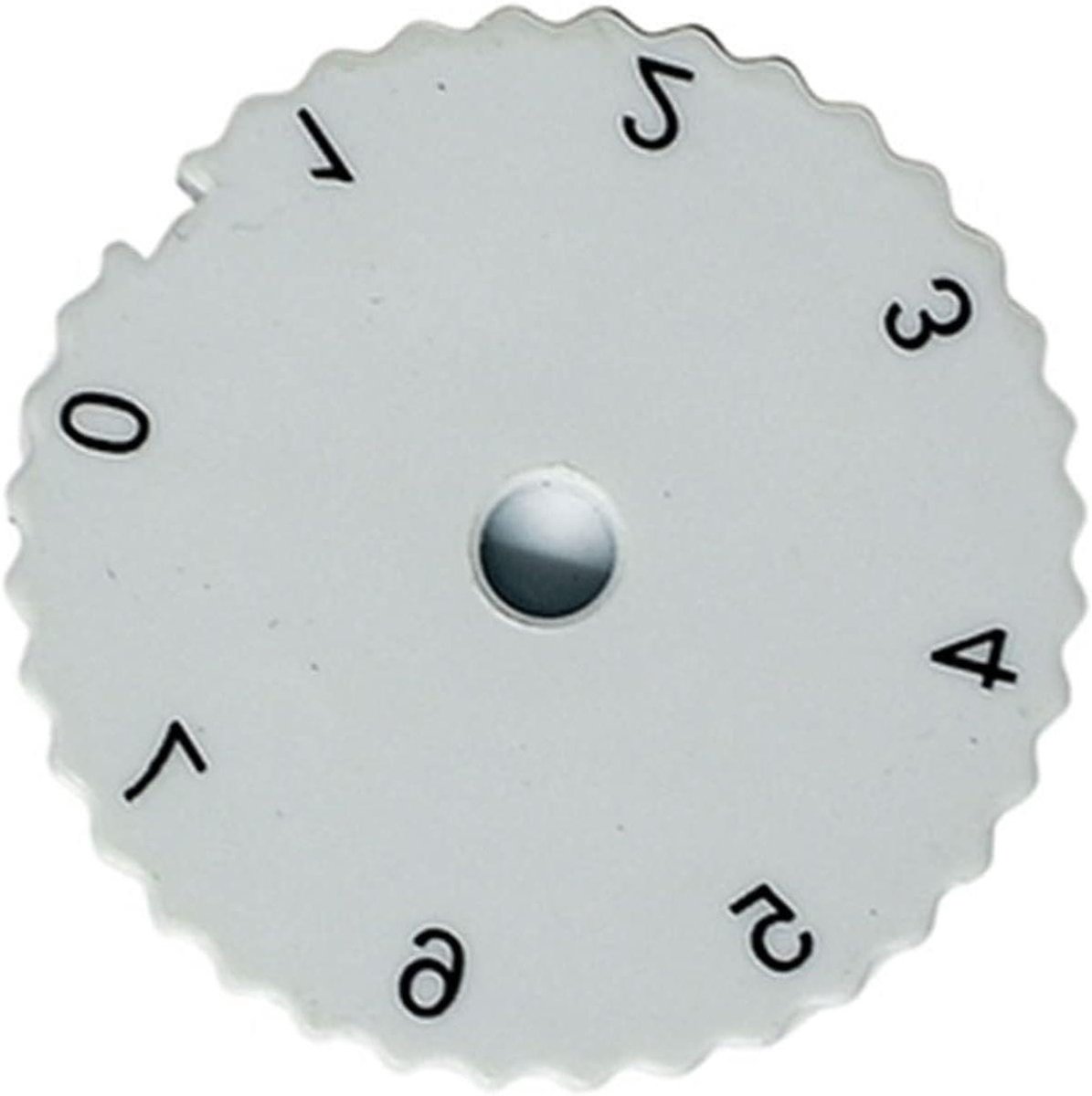 Koelkast Thermostaat Knop - Temperatuur Schakelaar - Apparaat Reparatie - 7-Positie Instelling - 38mm Diameter - Zwart