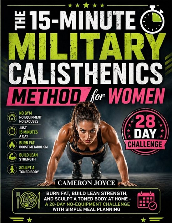 The15-Minute Military Calisthenics Method for Women - cover