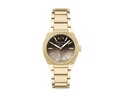 Armani Exchange AX6031 Vrouwen Horloge 36 mm Goudkleurig