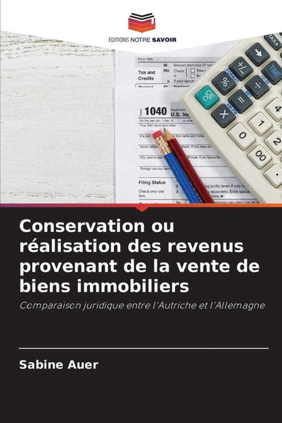 Conservation ou réalisation des revenus provenant de la ven ... - cover