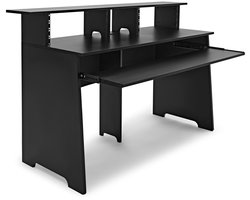 modul 3-Tier Pro Audio 8U Studio Desk, Zwart