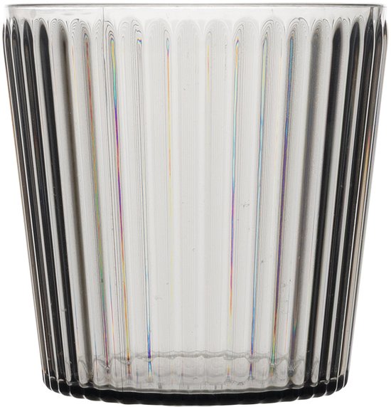 Bo-Camp - Waterglas - Nomad - RPET - Grijs - 400 ml - 4 Stuks van Bo-Camp — afbeelding 3