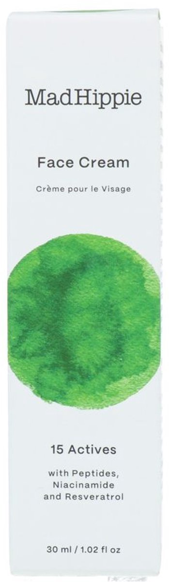 Mad Hippie - Face Cream - 100% VEGAN - Natuurlijk - 30ml