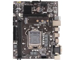 Allecto - H310 Moederbord - DDR4 Computer Moederbord - Uitbreidingspoorten - M.2 NVMe - Plug & Play - Geschikt voor Gaming - Model Cuifati