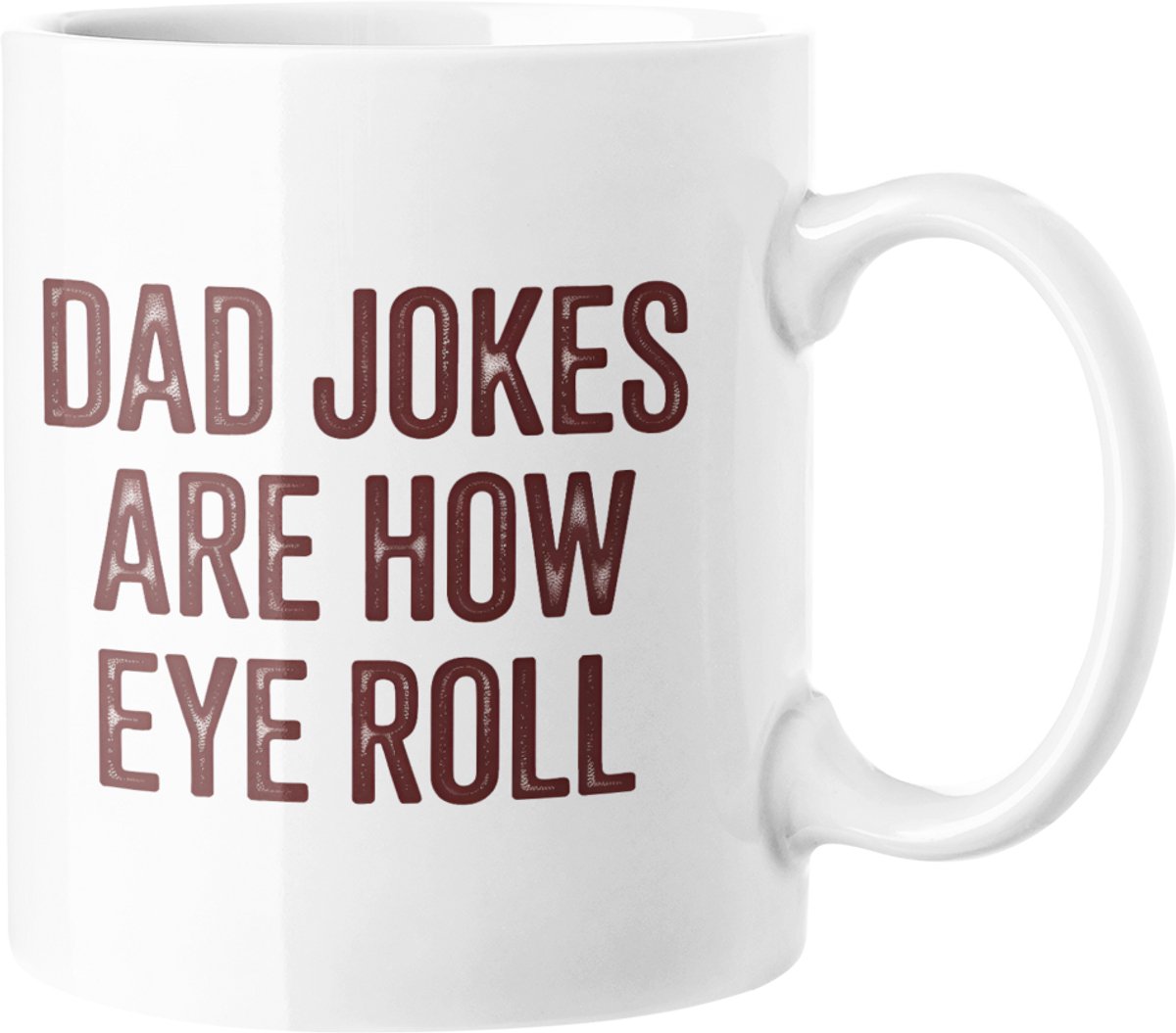 Grappige Pappagrappen Mok - Hilarische Vaderdag Koffiekop, Cadeau Beste Papa Ooit, Oogrol Humor