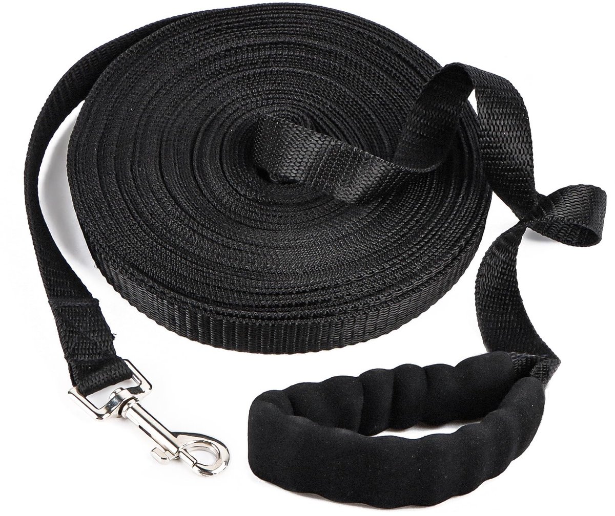 Allecto - Medium Dog Lead - Lange Hondenlijn - Padded Handle - 50 Meter - Honden Training - Ideaal voor Tuin en Training