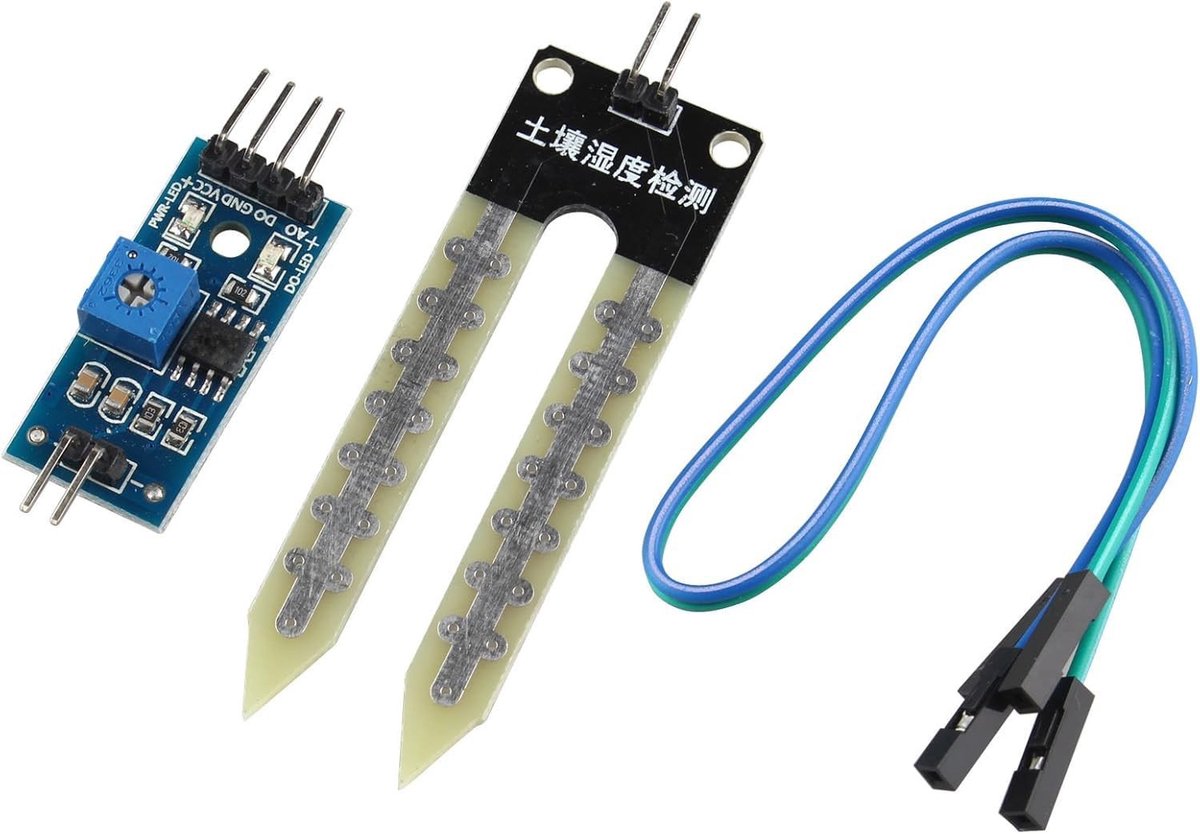 Allecto - Soil Hygrometer Sensor Module voor Automatische Bewatering - Compatible met Arduino