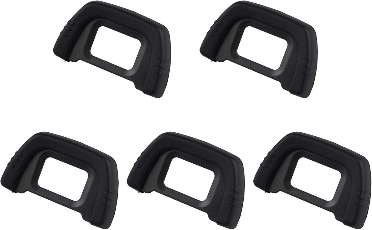 Dailygoody - Oculair DK-21 - Vervanging - Zwart - Oogschelp - Compatibel met Nikon - Camera Modellen - Zwart - Fotocamera's met optische zoeker