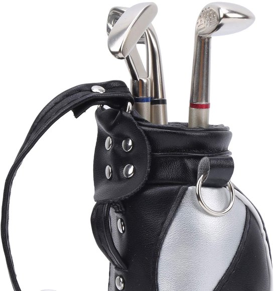 Allecto - Mini Golftas Penhouder - Kantooraccessoire - Decoratief - Miniatuurmodel - Golf Geschenkset - Perfect voor kantoor en thuis van Merkloos — afbeelding 5